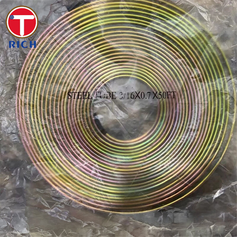 SAE J527 الأنابيب المربوطة بالنحاس ذات القطر الخارجي 4.76-12.7 ملم لتطبيقات خطوط الفرامل