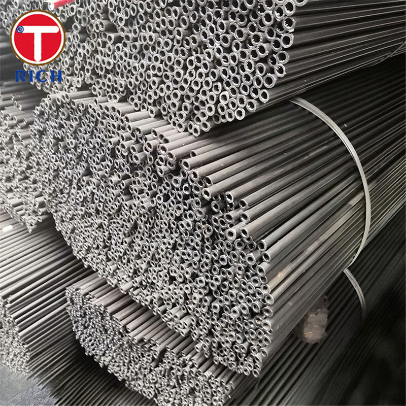 ACMS ASTM A787 أنبوب الفولاذ المسموم مع طلاء الألومنيوم والسيليكون لأنظمة العادم باستخدام تقنية ERW