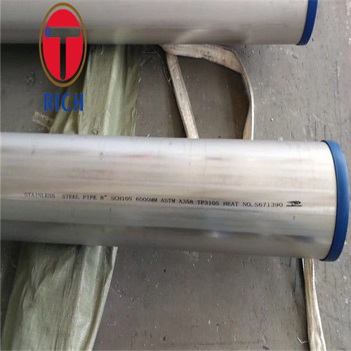 A270 SUS304 76.2 * 2mm مرآة تلميع الفولاذ المقاوم للصدأ أنابيب الصلب الملحومة الدقة