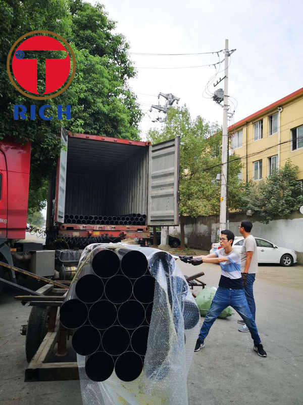 المقاومة الكهربائية أنابيب الصلب الملحومة المتفجرات من مخلفات الحرب أنابيب الصلب لنظام العادم شاحنة ثقيلة