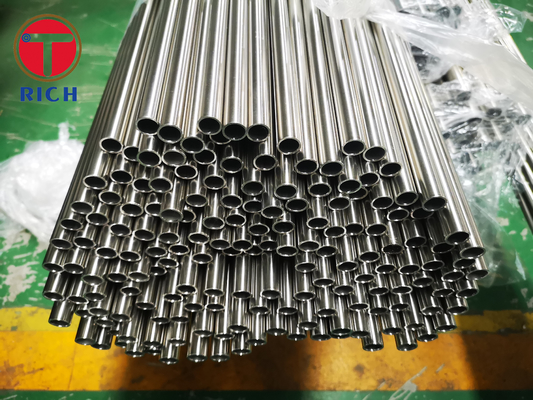 سعر جيد TP304 TP316 أنبوب فولاذي مقاوم للصدأ لامع لامع ASTM A269 الانترنت
