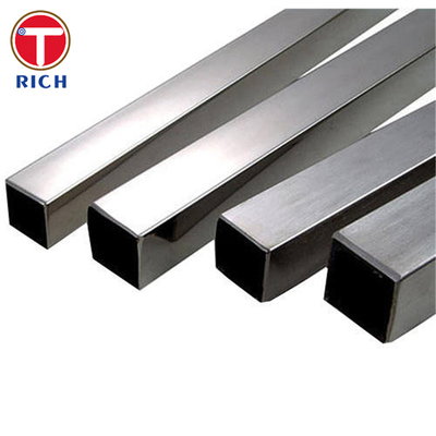 سعر جيد 304316304L 316L 430 الفولاذ المقاوم للصدأ مستطيلة / أنبوب مربع ASTM A213 الانترنت
