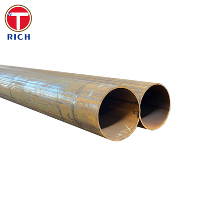 سعر جيد ASTM A587 الدرجة C المقاومة الكهربائية المطاطية أنابيب الفولاذ منخفض الكربون للصناعة الكيميائية الانترنت