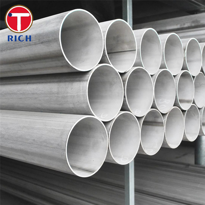 سعر جيد ASTM A358 304 أنابيب الفولاذ المقاوم للصدأ التفاعل الكهربائي أنابيب الفولاذ المقاوم للصدأ لحام لخدمة درجة الحرارة العالية الانترنت
