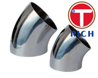 سعر جيد أنبوب اللحام بالقطع 45 درجة الكوع Asme Standard Seamless Dn15 - Dn600 الانترنت