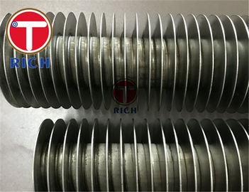 سعر جيد ASTM A213 الفولاذ المقاوم للصدأ الزعانف أنبوب 1100 الألومنيوم الزعانف المضمنة في 304 أنبوب الانترنت