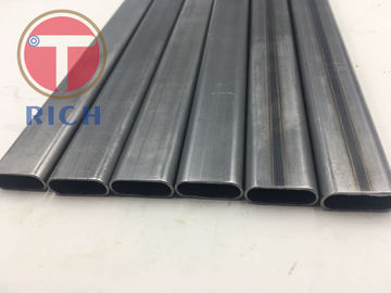 سعر جيد Q235 25 * 10 * 1mm ملحومة شقة البيضاوي أنابيب الصلب لمعدات تجريب خفيفة الوزن الانترنت