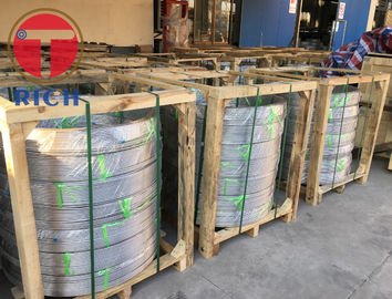 سعر جيد ASTM A249 304 316 غير القابل للصدأ أنابيب الصلب الملحومة ملفوف مبادل حراري أنبوب الانترنت