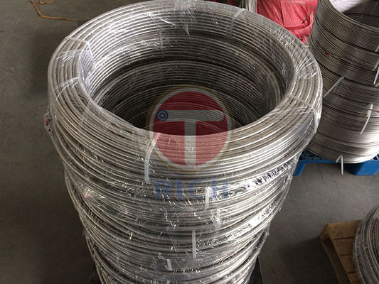 سعر جيد ASTM 304L 316L 2205 2507825625 أنبوب لفائف الفولاذ المقاوم للصدأ الانترنت