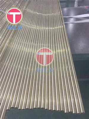 سعر جيد C70600 CuNi10Fe1Mn CN102 EN12451 أنبوب شعري نحاسي الانترنت