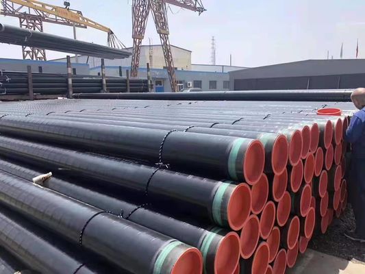 سعر جيد أنابيب الصلب Q235 المطلية بالبلاستيك المقاوم للهب لصناعة التعدين الانترنت