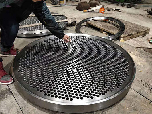 سعر جيد 16mn Heat Exchanger Tube Sheet For Pressure Vessel Steam Turbine الانترنت