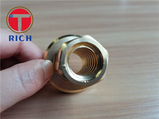 سعر جيد النحاس C1100 النحاس والبرونز باستخدام الحاسب الآلي مخرطة أجزاء خيوط خيوط M12 M10 الانترنت