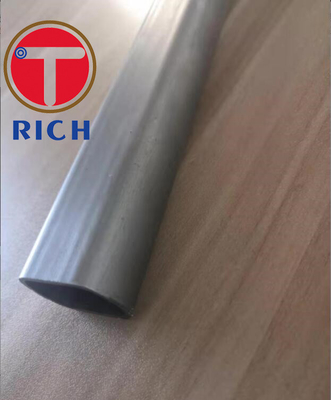 سعر جيد عالية السطوع الدقة أنابيب الصلب البيضاوي المسطحة غير الملحومة EN10305-5 CK45 E235 الانترنت